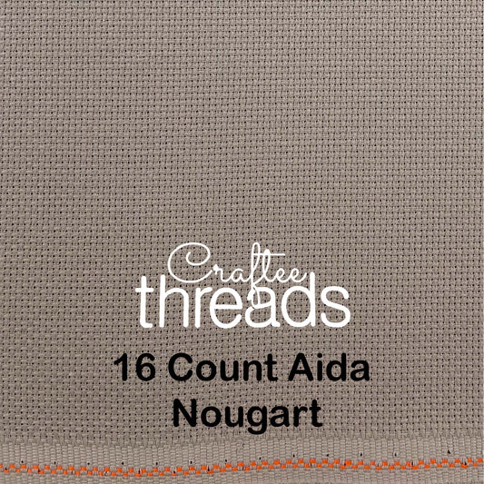 16 COUNT ZWEIGART AIDA NOUGART  (3021)