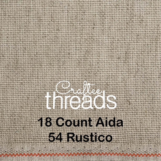 18 COUNT ZWEIGART AIDA RUSTICO (54)