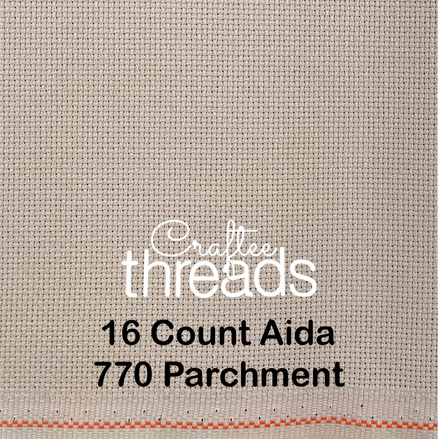 16 COUNT ZWEIGART AIDA DARK GREY (594)