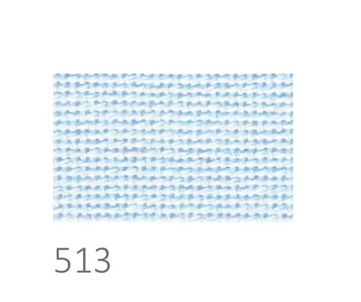 25 COUNT ZWEIGART EVENWEAVE LUGANA PALE BLUE (513)