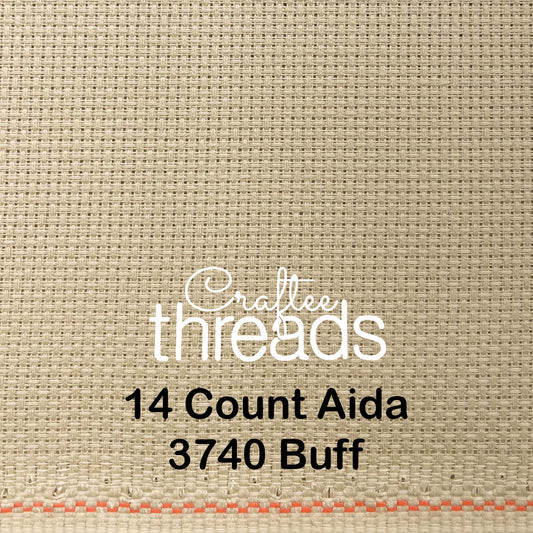 14 COUNT ZWEIGART AIDA BUFF (3740)