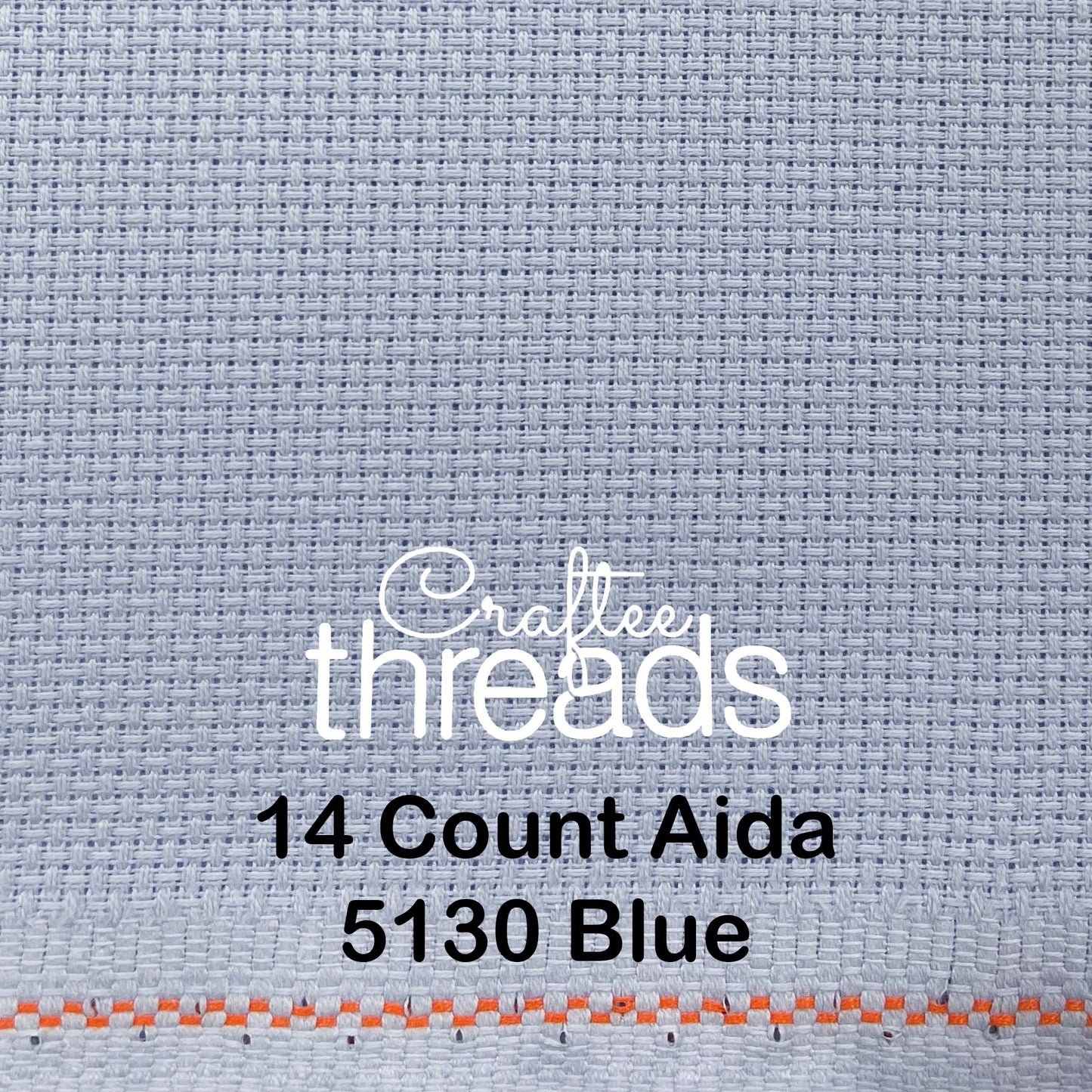 14 COUNT ZWEIGART AIDA BLUE (5130)