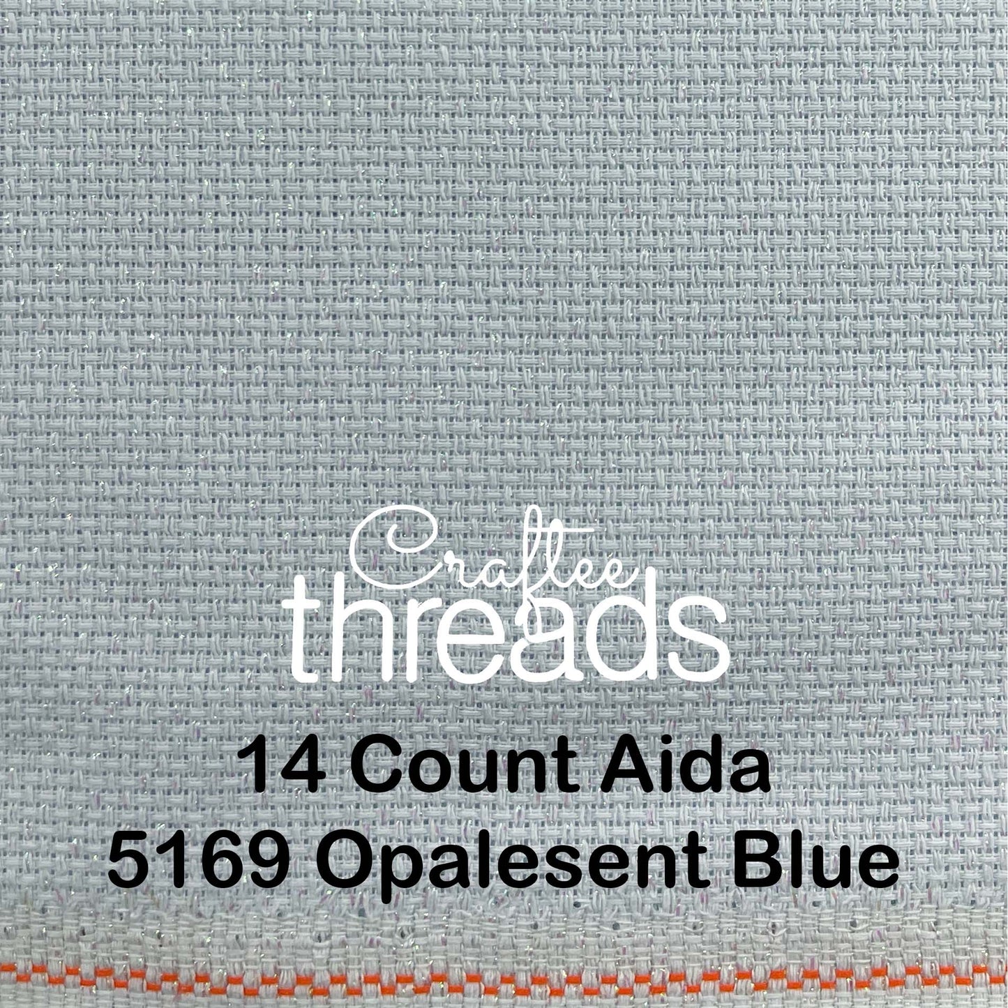 14 COUNT ZWEIGART AIDA BLUE (5130)
