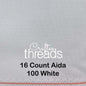 16 COUNT ZWEIGART AIDA WHITE (100)