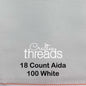 18 COUNT ZWEIGART AIDA WHITE (100)