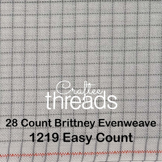 28 COUNT ZWEIGART EVENWEAVE BRITTNEY EASYCOUNT (1219)