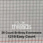 28 COUNT ZWEIGART EVENWEAVE BRITTNEY EASYCOUNT (1219)
