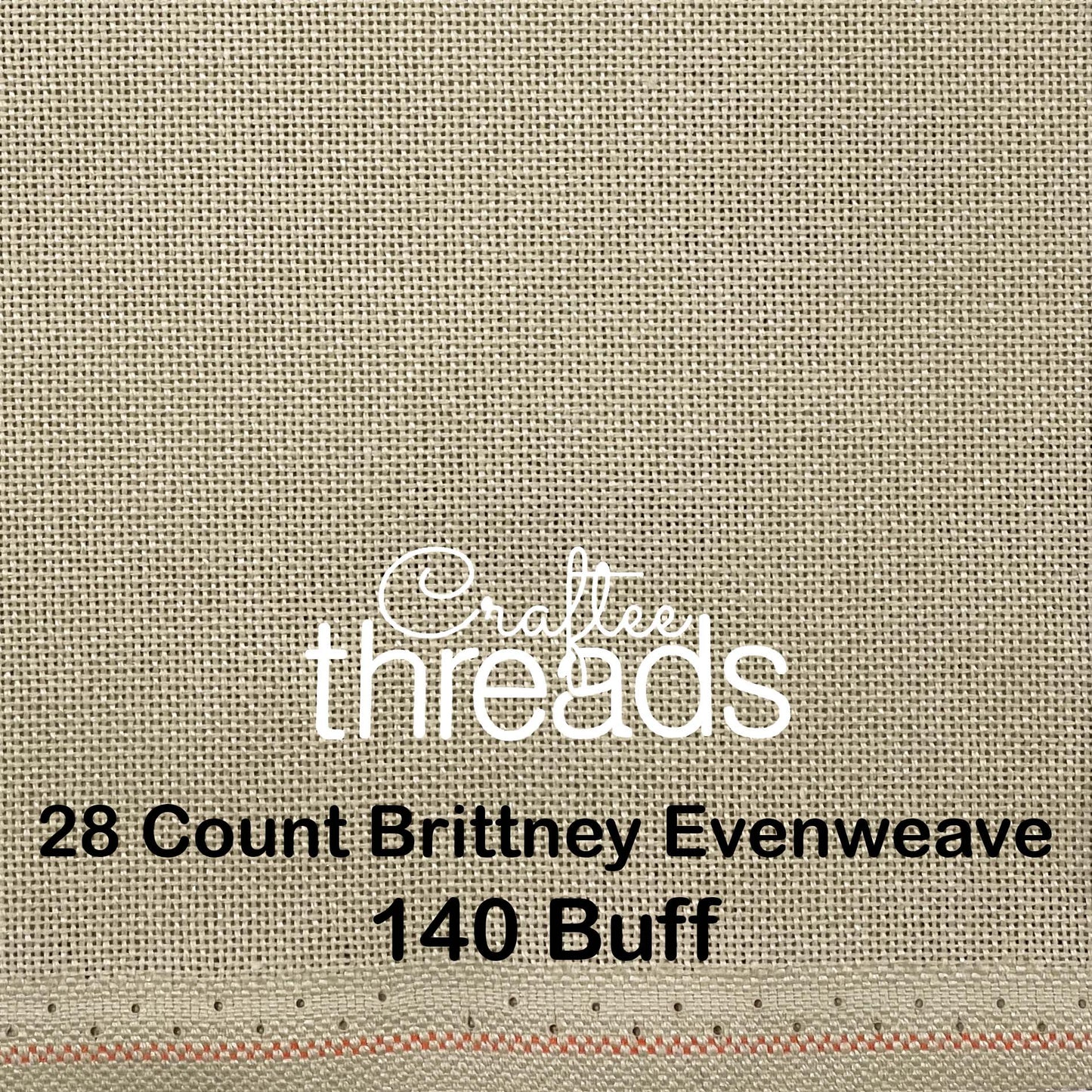 28 COUNT ZWEIGART EVENWEAVE BRITTNEY BUFF (3115)