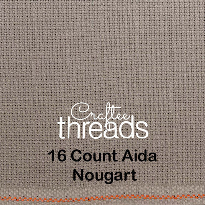 16 COUNT ZWEIGART AIDA NOUGART  (3021)