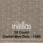 28 COUNT ZWEIGART CASHEL LINEN NATURAL WITH WHITE SPOTS (1399)
