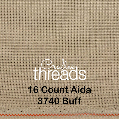 16 COUNT ZWEIGART AIDA BUFF(3740)