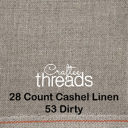 28 COUNT ZWEIGART CASHEL LINEN SPRING GREEN (3281)