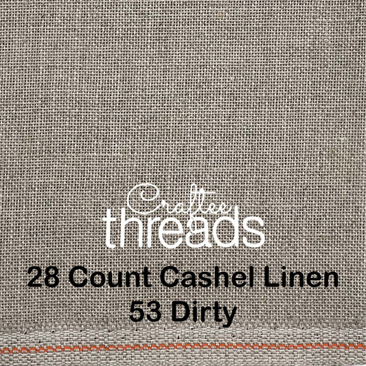 28 COUNT ZWEIGART CASHEL LINEN NATURAL (53)