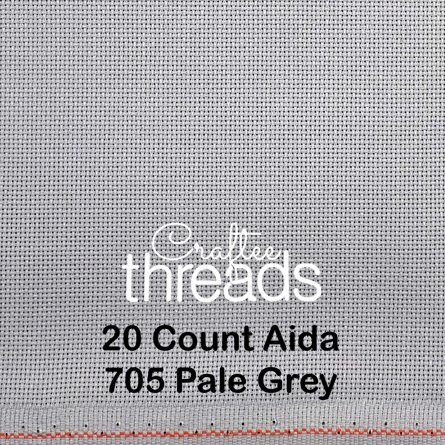 20 COUNT ZWIEGART AIDA PEWTER (705)