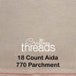 18 COUNT ZWEIGART AIDA PARCHMENT (770)