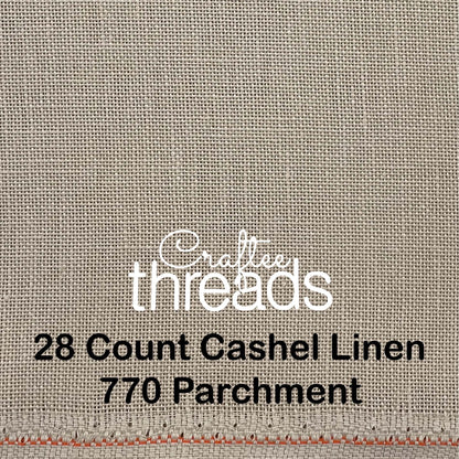 28 COUNT ZWEIGART CASHEL LINEN SPRING GREEN (3281)