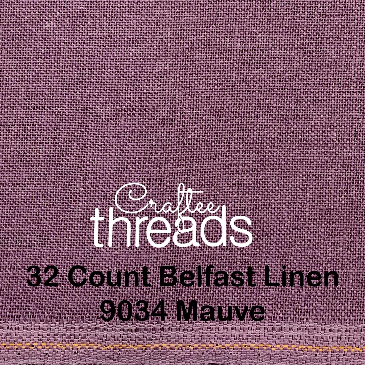 32 COUNT ZWEIGART BELFAST LINEN 32 COUNT MAUVE