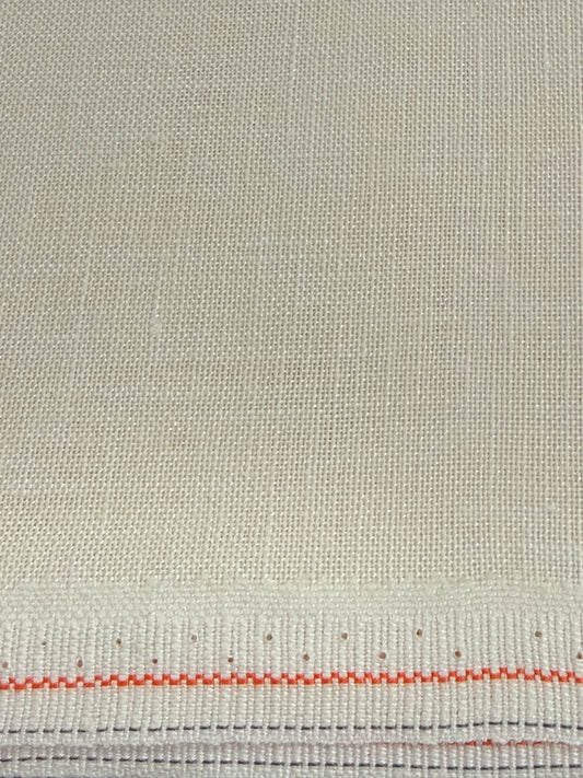40  COUNT ZWEIGART NEWCASTLE  LINEN  CREAM (222)