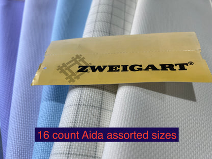 16 COUNT ZWEIGART AIDA OPALESCENT
