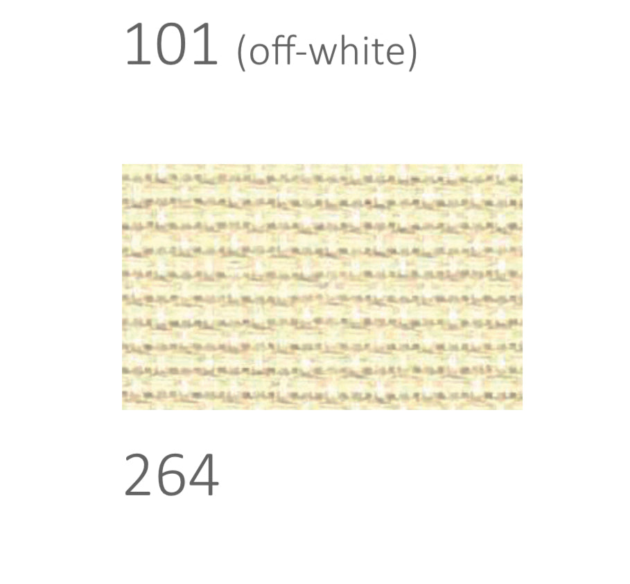 16 COUNT ZWEIGART AIDA OPALESCENT