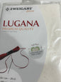 25 COUNT ZWEIGART EVENWEAVE LUGANA WHITE WITH PINK SPOTS