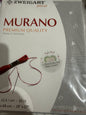 32 COUNT ZWEIGART EVENWEAVE MURANO Pre cut Grey with heats