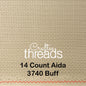 14 COUNT ZWEIGART AIDA BUFF (3740)