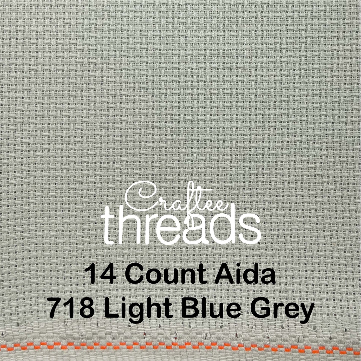 14 COUNT ZWEIGART AIDA CONFEDERATE GREY (718)