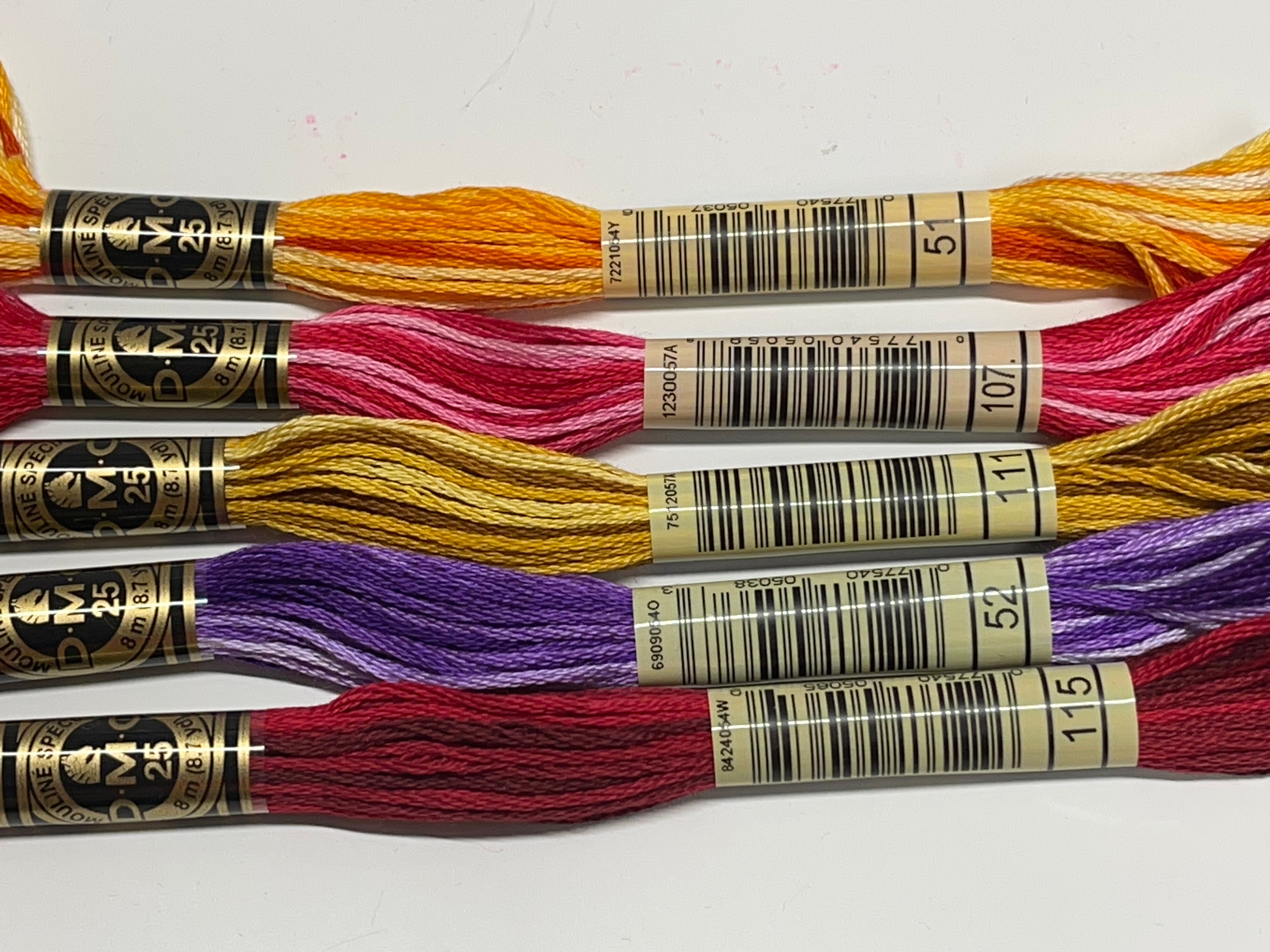 DMC stranded Cotton 6 Ply thread. – Crafteethreads