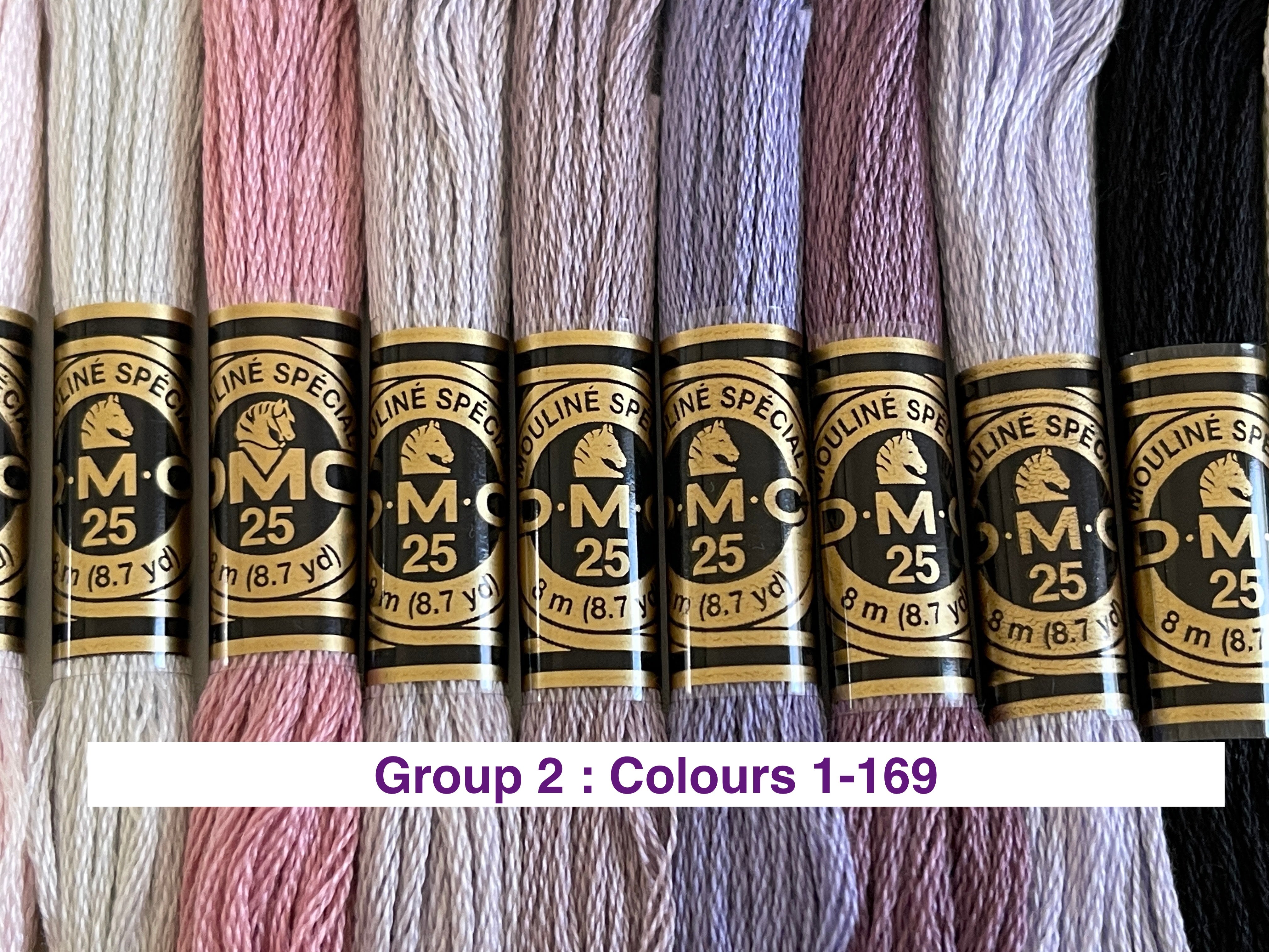 DMC stranded Cotton 6 Ply thread. – Crafteethreads