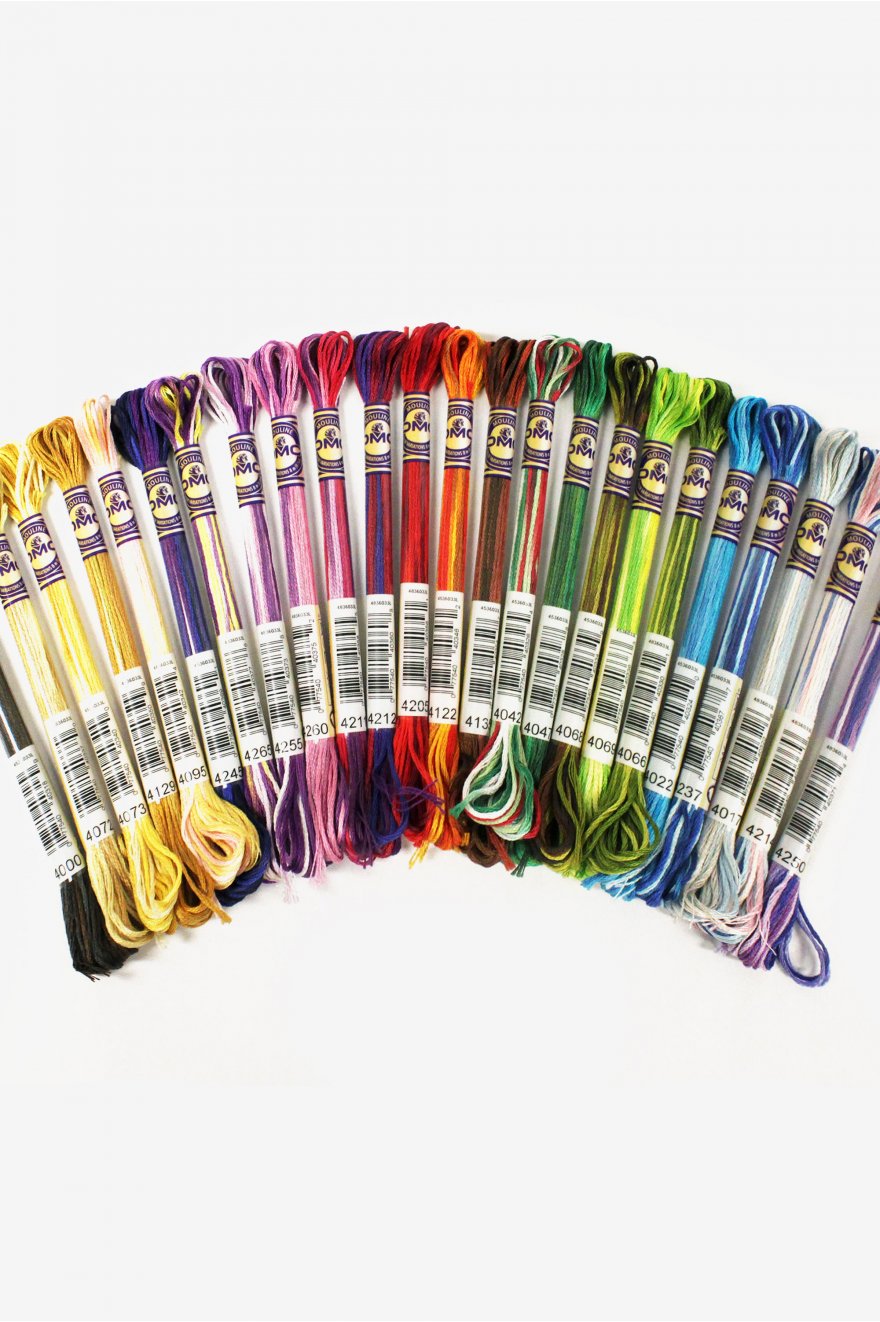 DMC Color variation threads – Crafteethreads